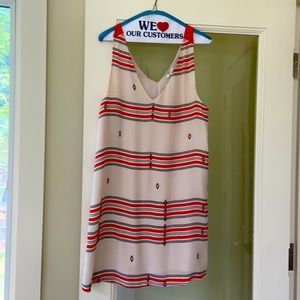 Joie Sleeveless v neck shift dress